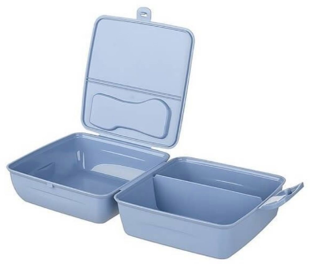 15577 Lunch Box Villa+Kanállal ebéd tárolódoboz