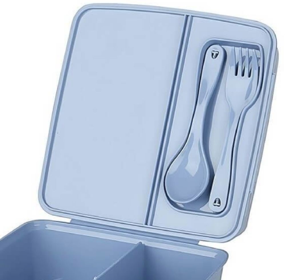 15577 Lunch Box Villa+Kanállal ebéd tárolódoboz