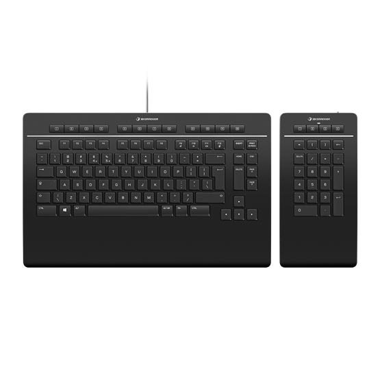 3Dconnexion 3DX-700092 Keyboard Pro US fekete billentyűzet