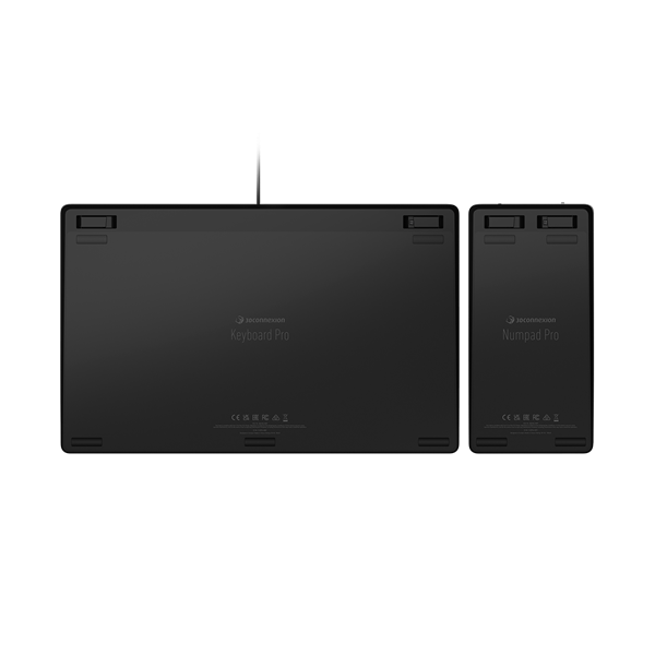 3Dconnexion 3DX-700092 Keyboard Pro US fekete billentyűzet