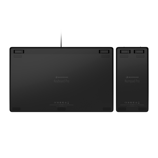3Dconnexion 3DX-700092 Keyboard Pro US fekete billentyűzet
