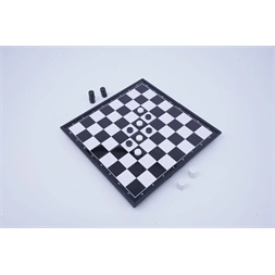 3 az 1ben mágneses sakk, dáma, backgammon
