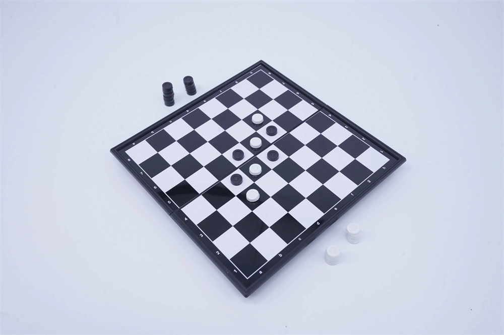 3 az 1ben mágneses sakk, dáma, backgammon