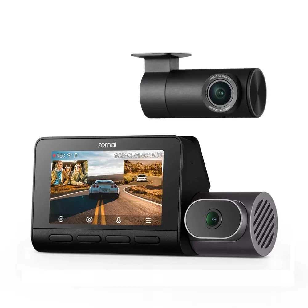 70mai Dash Cam 4K T800 HDR Set menetrögzítő kamera + hátsó kamera szett