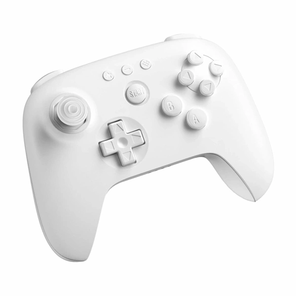 8BitDo 64 Bluetooth Nintendo Switch / Switch 2 / PC / Analog 3D / Mobil fehér vezeték nélküli kontroller