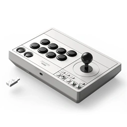 8BitDo Arcade Stick Xbox Series X|S / Xbox One / PC fehér vezeték nélküli kontroller
