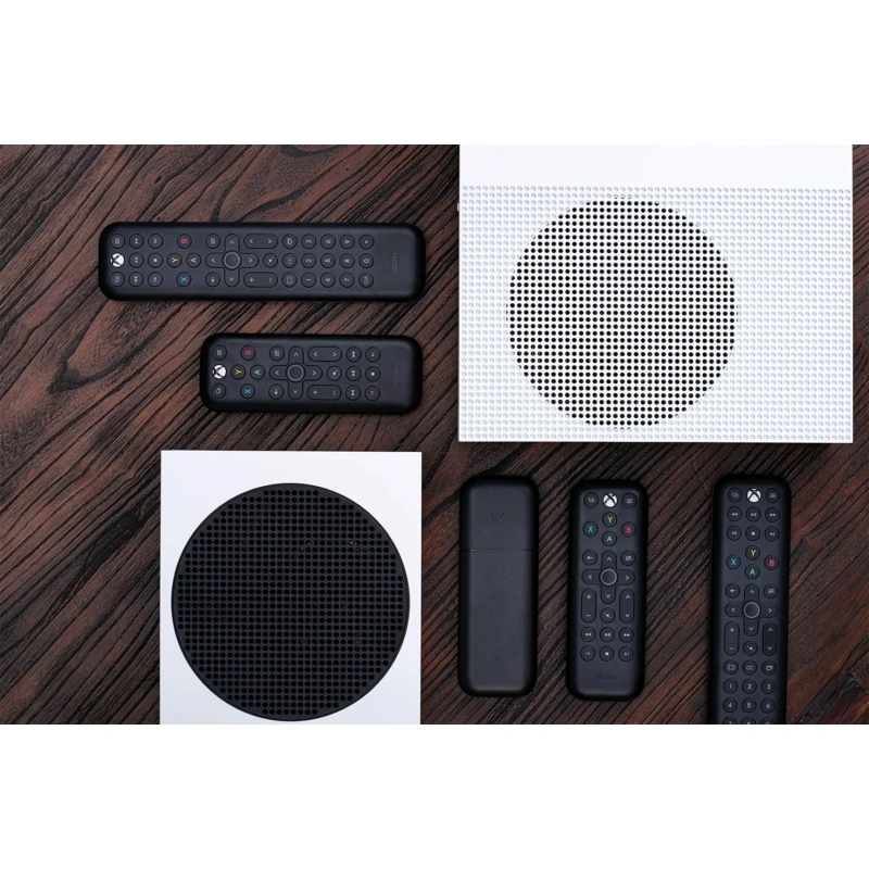 8BitDo Media Remote, Xbox Series X|S, Xbox One, fekete konzol távirányító