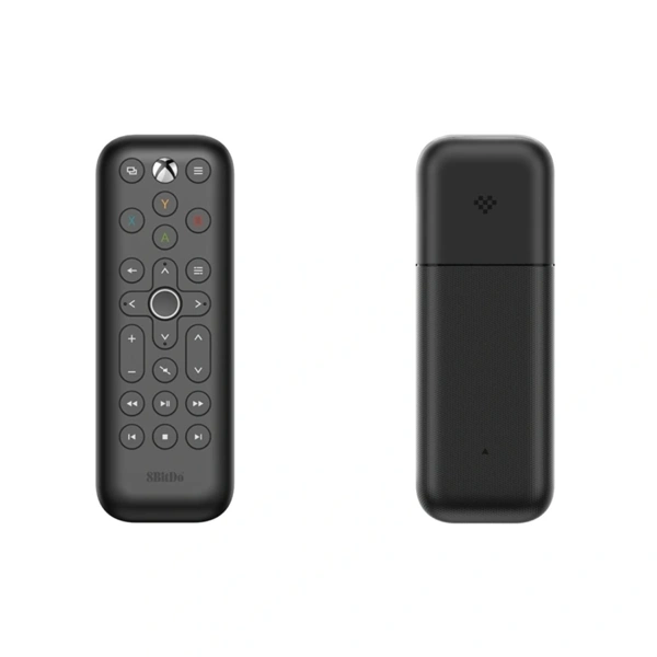 8BitDo Media Remote, Xbox Series X|S, Xbox One, fekete konzol távirányító