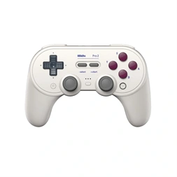 8BitDo Pro 2 Nintendo Switch / Switch 2 / PC / Mobil / Steam Bluetooth Hall-Effect G Classic vezeték nélküli kontroller
