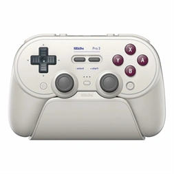 8BitDo Pro 3 Nintendo Switch / Switch 2 / PC / SteamOS / Mobil TMR Joystick G Classic vezeték nélküli kontroller