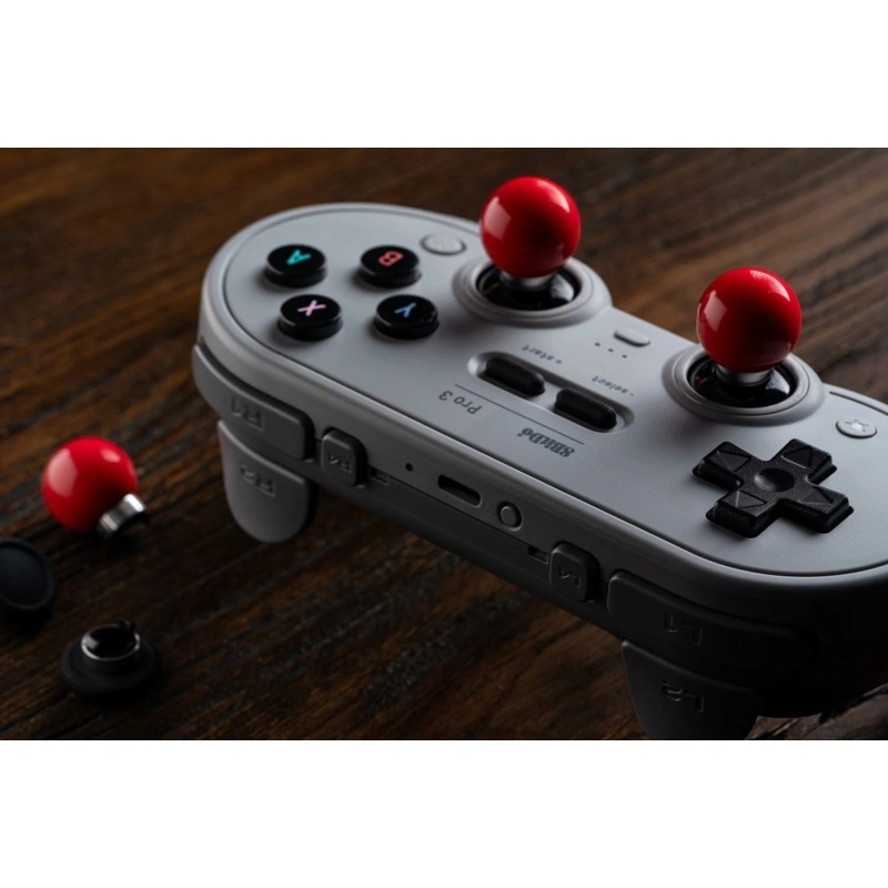 8BitDo Pro 3 Nintendo Switch / Switch 2 / PC / SteamOS / Mobil TMR Joystick G Classic vezeték nélküli kontroller