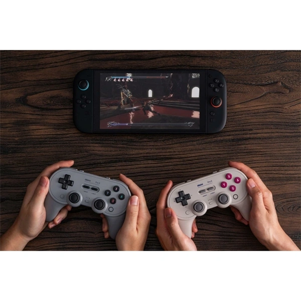 8BitDo Pro 3 Nintendo Switch / Switch 2 / PC / SteamOS / Mobil TMR Joystick G Classic vezeték nélküli kontroller