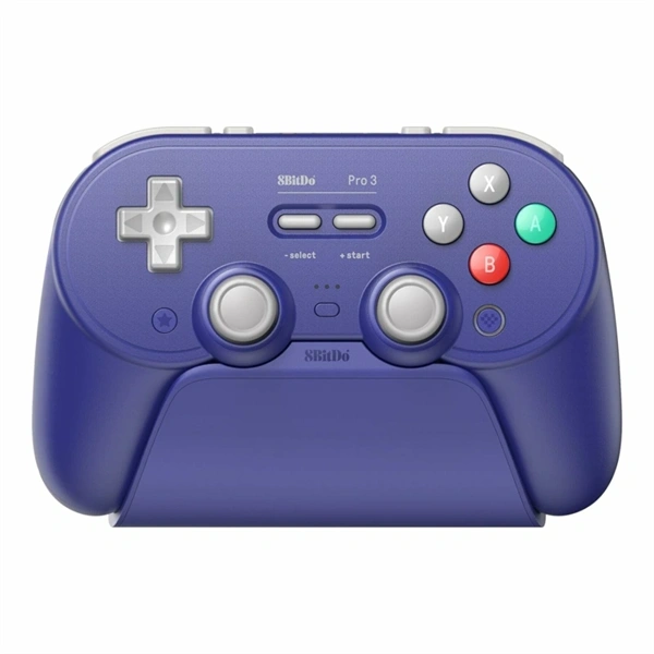8BitDo Pro 3 Nintendo Switch / Switch 2 / PC / SteamOS / Mobil TMR Joystick lila vezeték nélküli kontroller