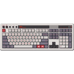8BitDo Retro 108, Mechanikus, Kailh Box, N Edition, vezeték nélküli billentyűzet