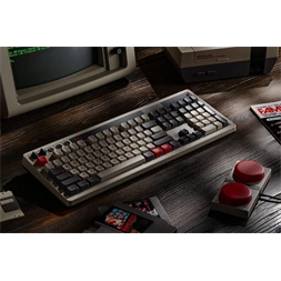 8BitDo Retro 108, Mechanikus, Kailh Box, N Edition, vezeték nélküli billentyűzet