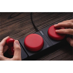 8BitDo Retro 87, Mechanikus, Kailh Box, C64 Edition, vezeték nélküli billentyűzet