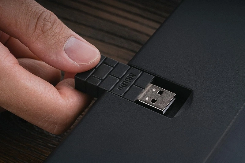 8BitDo Retro 87, Mechanikus, Kailh Box, N Edition, vezeték nélküli billentyűzet