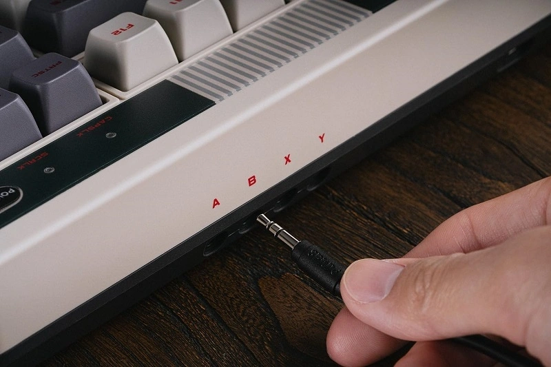 8BitDo Retro 87, Mechanikus, Kailh Box, N Edition, vezeték nélküli billentyűzet