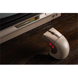 8BitDo Retro R8, 26 000 DPI, PAW 3395, C64 Edition, vezeték nélküli egér