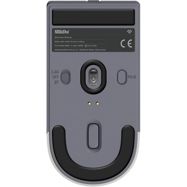 8BitDo Retro R8, 26 000 DPI, PAW 3395, N Edition, vezeték nélküli egér