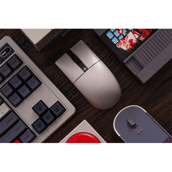 8BitDo Retro R8, 26 000 DPI, PAW 3395, N Edition, vezeték nélküli egér