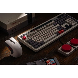 8BitDo Retro R8, 26 000 DPI, PAW 3395, N Edition, vezeték nélküli egér