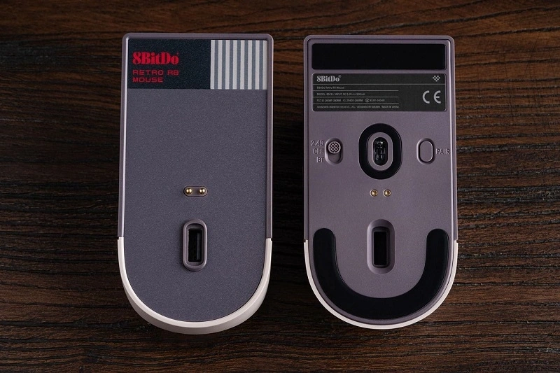 8BitDo Retro R8, 26 000 DPI, PAW 3395, N Edition, vezeték nélküli egér