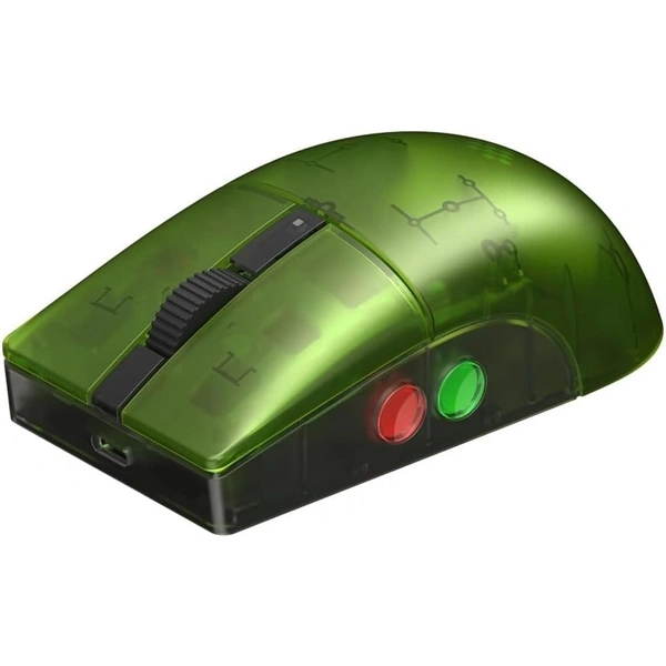 8BitDo Retro R8, 26 000 DPI, PAW 3395, Xbox Edition, vezeték nélküli egér