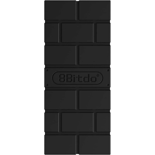 8BitDo USB Wireless Adapter 2, Nintendo Switch/Switch 2, Mobil, Xbox, PC, PlayStation, fekete kontroller adapter