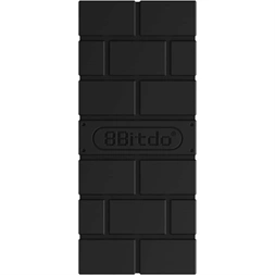 8BitDo USB Wireless Adapter 2, Nintendo Switch/Switch 2, Mobil, Xbox, PC, PlayStation, fekete kontroller adapter