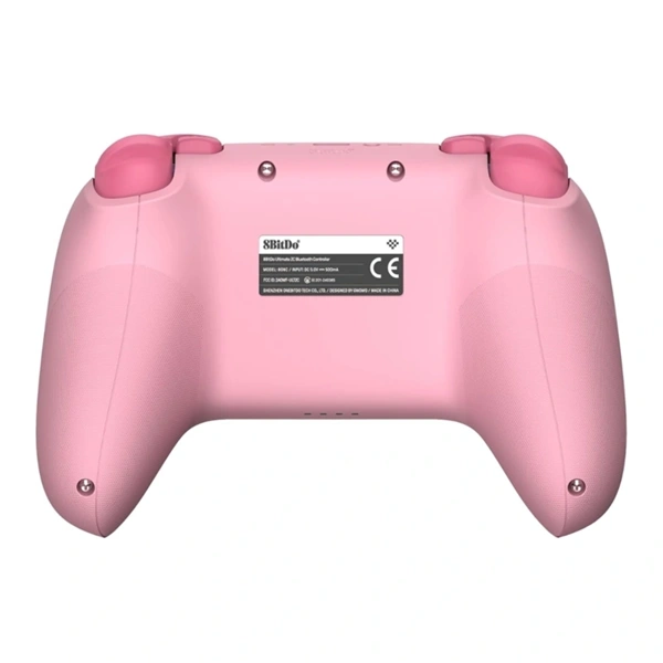 8BitDo Ultimate 2C Nintendo Switch / Switch 2 Hall-Effect pink vezeték nélküli kontroller