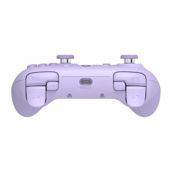 8BitDo Ultimate 2C Wired, PC (Windows), Mobil (Android), 1000Hz, Hall-Effect, lila vezetékes kontroller