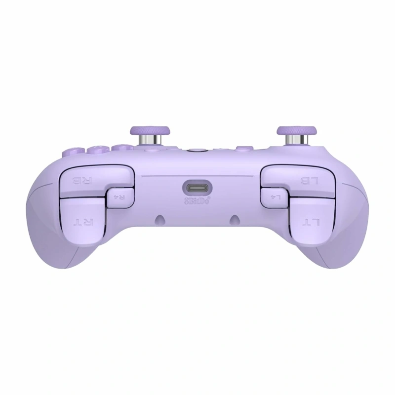 8BitDo Ultimate 2C Wired, PC (Windows), Mobil (Android), 1000Hz, Hall-Effect, lila vezetékes kontroller