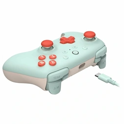 8BitDo Ultimate 2C Wired, PC (Windows), Mobil (Android), 1000Hz, Hall-Effect, menta vezetékes kontroller