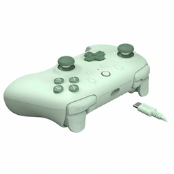 8BitDo Ultimate 2C Wired, PC (Windows), Mobil (Android), 1000Hz, Hall-Effect, zöld vezetékes kontroller