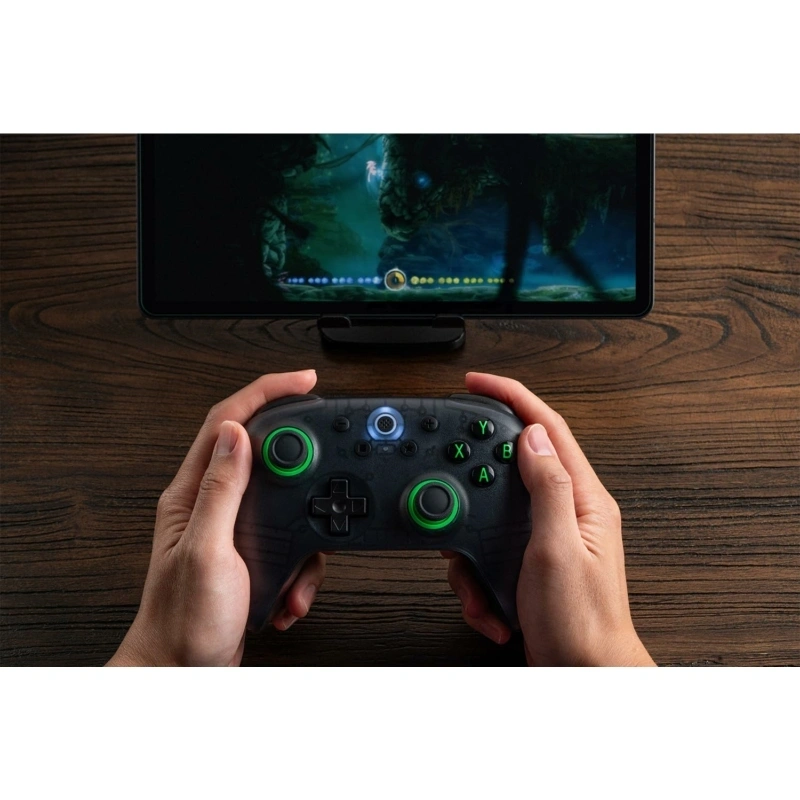 8BitDo Ultimate 2C Wireless, PC, Mobil (Android), Hall-Effect, fekete vezeték nélküli kontroller