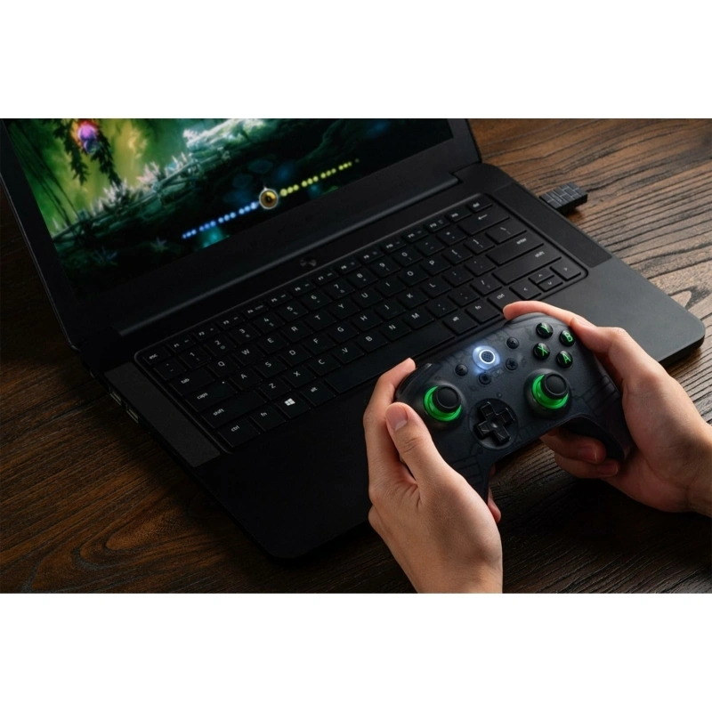 8BitDo Ultimate 2C Wireless, PC, Mobil (Android), Hall-Effect, fekete vezeték nélküli kontroller