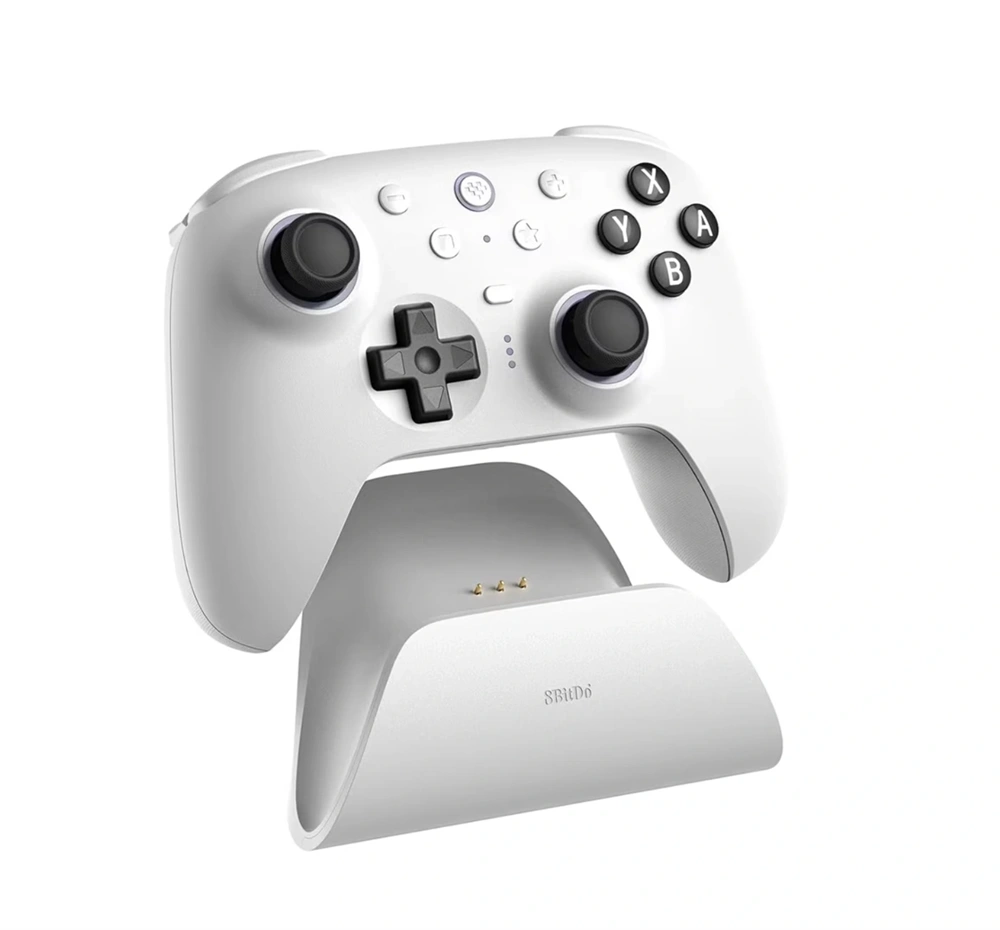 8BitDo Ultimate 2 Nintendo Switch / Switch 2 / PC Hall-Effect fehér vezeték nélküli kontroller