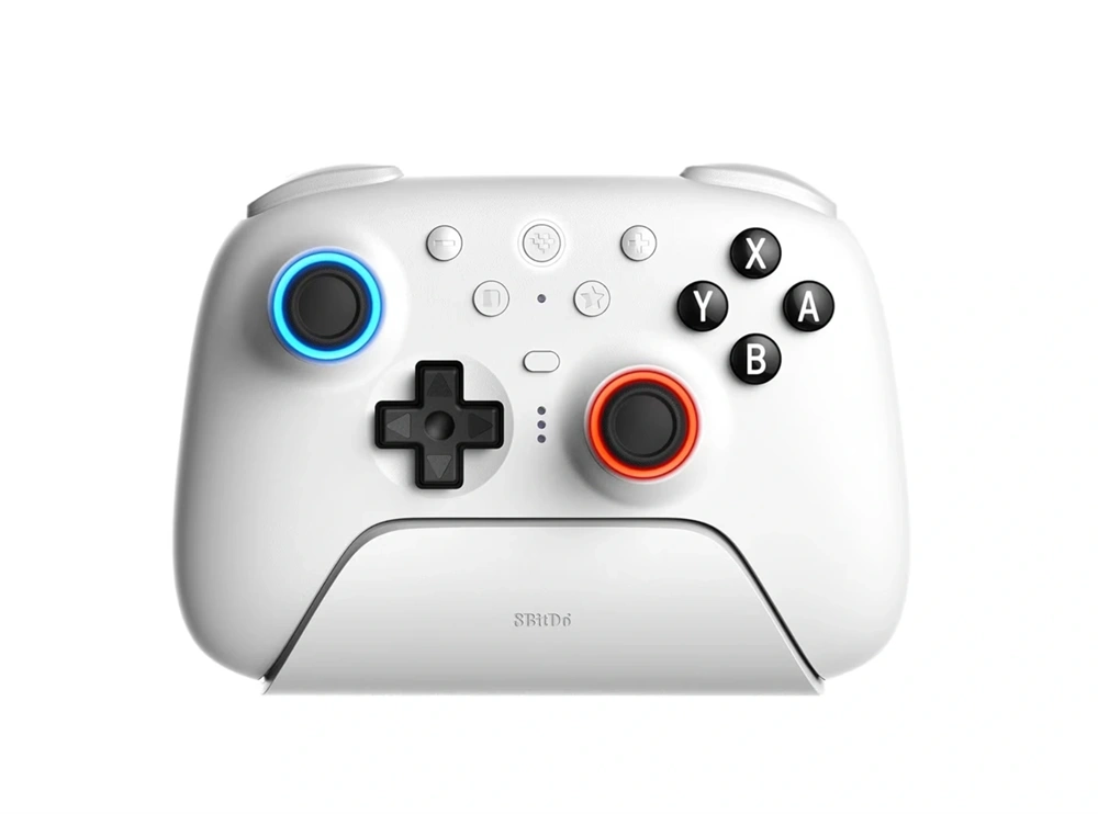 8BitDo Ultimate 2 Nintendo Switch / Switch 2 / PC Hall-Effect fehér vezeték nélküli kontroller