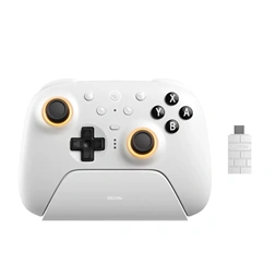 8BitDo Ultimate 2 Nintendo Switch / Switch 2 / PC Hall-Effect fehér vezeték nélküli kontroller