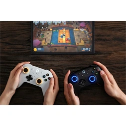 8BitDo Ultimate 2 Wireless 2.4G, PC, Android, SteamOS, iOS, TMR Joysticks, 1000Hz, fekete vezeték nélküli kontroller