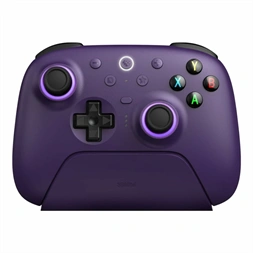 8BitDo Ultimate 2 Wireless 2.4G, PC, Android, SteamOS, iOS, TMR Joysticks, 1000Hz, lila vezeték nélküli kontroller