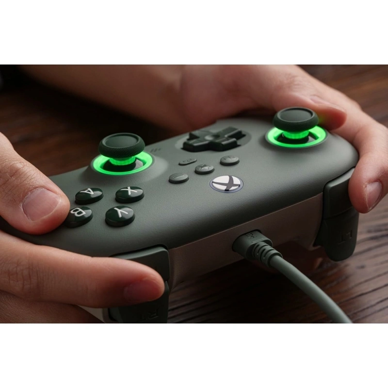 8BitDo Ultimate C Xbox Series X|S / Xbox One / PC Hall-Effect sötétzöld vezetékes kontroller