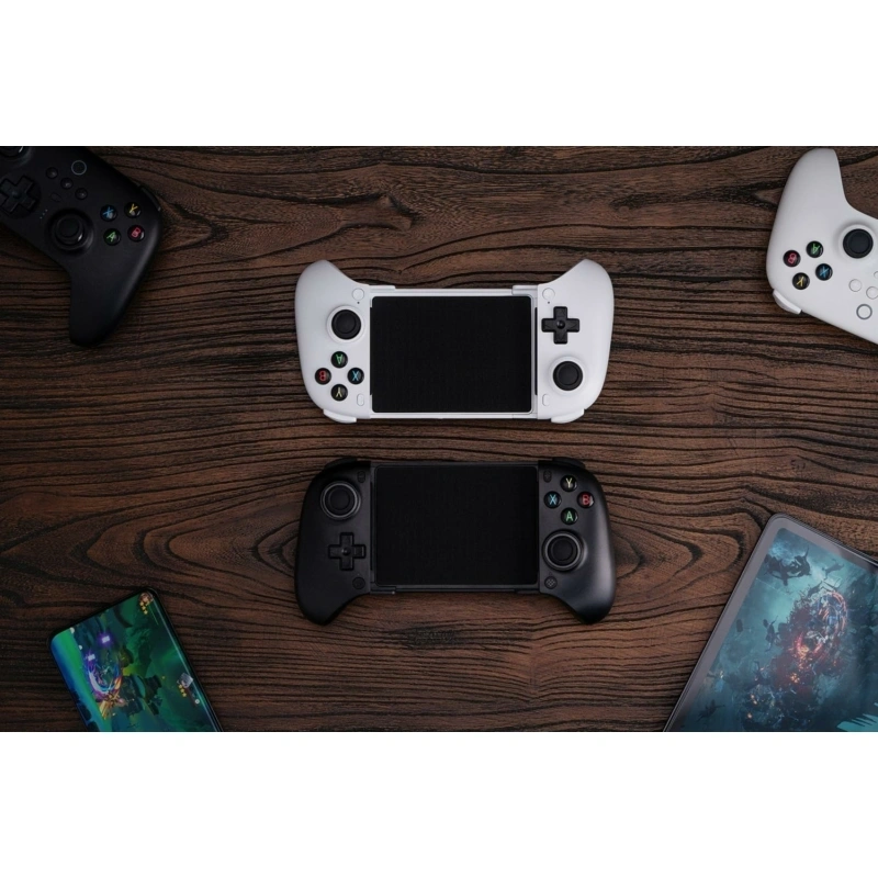 8BitDo Ultimate Mobile, iOS, Android, tvOS, 100-170 mm, Hall Effect, Bluetooth, fekete vezeték nélküli kontroller