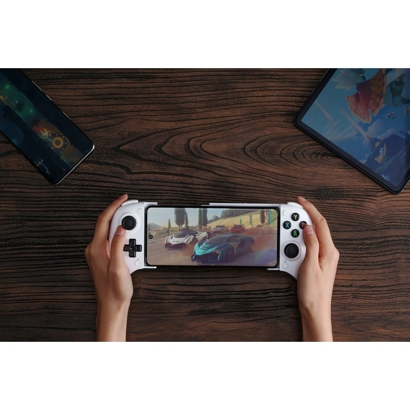8BitDo Ultimate Mobile, iOS, Android, tvOS, 100-170 mm, Hall Effect, Bluetooth, fekete vezeték nélküli kontroller