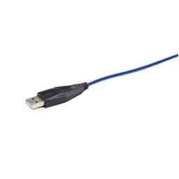 Gembird MUSG-001-B optikai Gamer fekete-kék egér