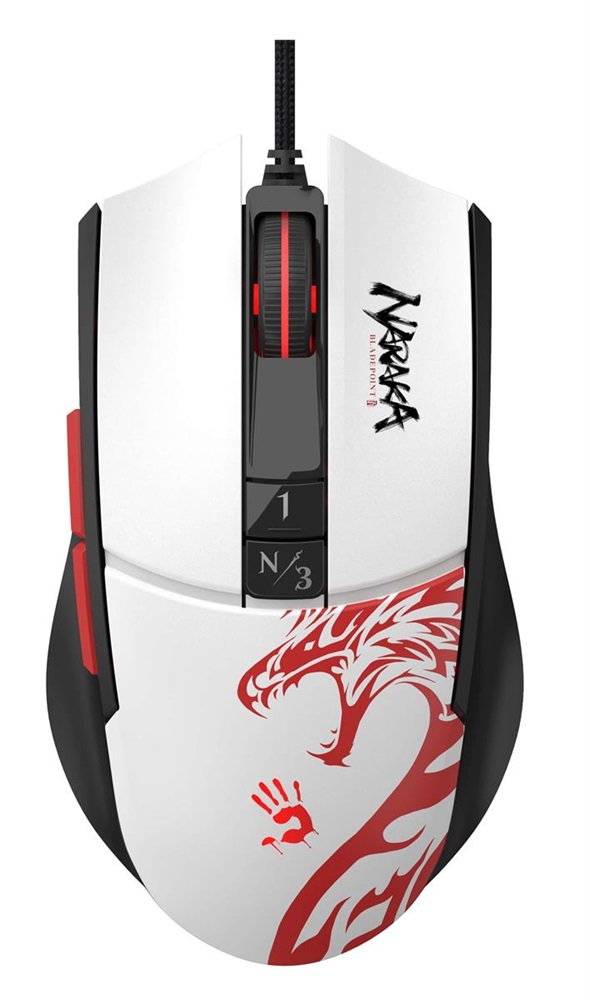 A4-Tech Bloody L65 Max eSport Naraka RGB vezetékes optikai gamer egér