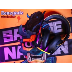 A4-Tech Bloody M595 Renegade Midnight USB fekete-sárga gamer headset