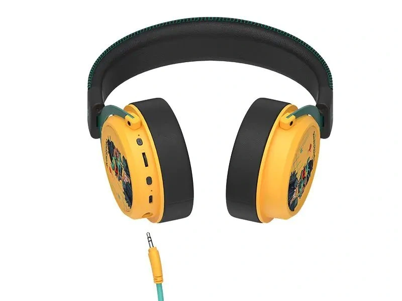 A4-Tech Bloody MR595 Renegade Sunset vezeték nélküli fekete-sárga gamer headset