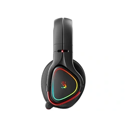 A4-Tech Bloody MR710 Multi-platform vezeték nélküli RGB fekete gamer headset
